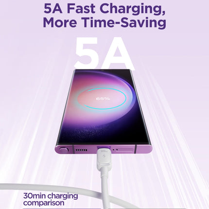 JOYROOM S-CC100A14 Multi-Color Series 60W USB-C / Type-C to USB-C / Type-C Fast Charging Data Cable, Length:1.2m