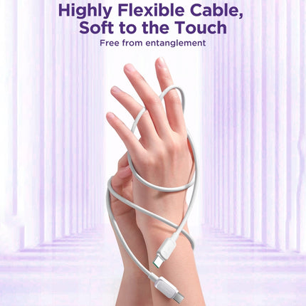 JOYROOM S-CC100A14 Multi-Color Series 60W USB-C / Type-C to USB-C / Type-C Fast Charging Data Cable, Length:1.2m