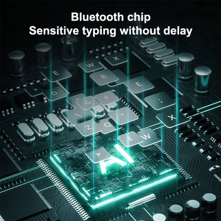 X3 10 inch Universal Tablet Round Keycap Wireless Bluetooth Keyboard