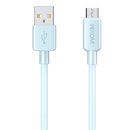 WEKOME WDC-03 Tidal Energy Series 3A USB to Micro USB Braided Data Cable, Length: 1m, USB to Micro USB