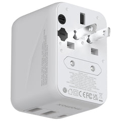 Adaptador de corriente de carga rápida para viajes internacionales MOMAX UA11 1-World 20W PD, UA11, UA11 (amarillo), UA11 (negro), UA11 (azul)