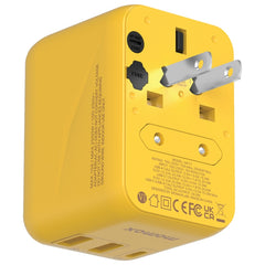 MOMAX UA11 1-World 20 W PD Global Travel Schnellladegerät Netzteil, UA11, UA11 (Gelb), UA11 (Schwarz), UA11 (Blau)