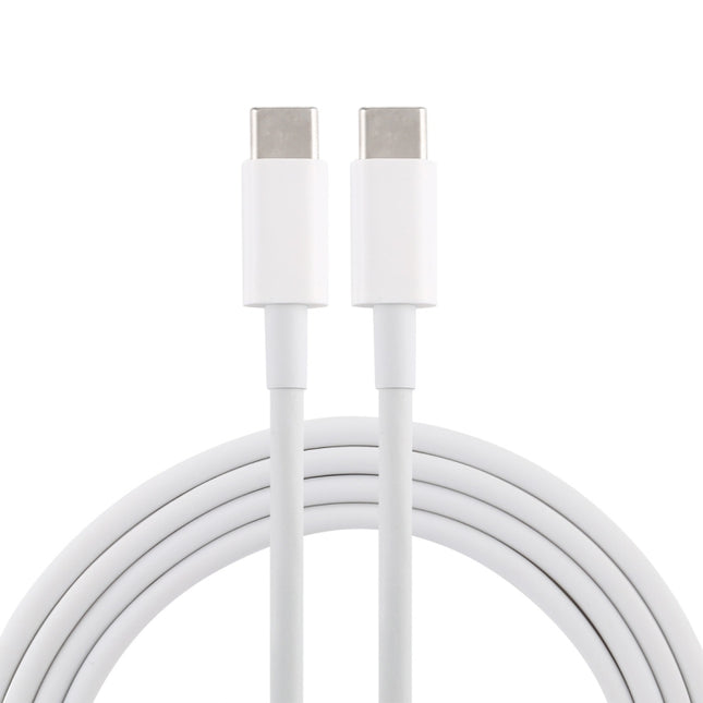 PD 5A USB-C / Type-C Male to USB-C / Type-C Male Fast Charging Cable, Cable Length: 2m