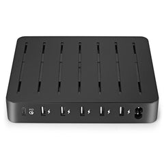 008PD Multi-function AC 100V~240V 6 Ports USB-C PD Detachable Charging Station Smart Charger, US/EU/UK/AU/Japanese Plug, 008PD