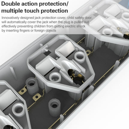 LDNIO SC3301 3 x USB Ports Travel Home Office Socket, Cable Length: 1.6m, US Plug, SAS8610AUS, SAS8610BUS, SAS8610EU, SAS8610UK
