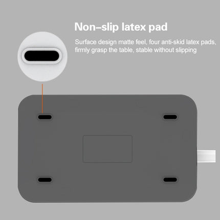 LDNIO SC3604 6 x USB-Anschlüsse Multifunktions-Reisesteckdose für Zuhause und Büro, Kabellänge: 2 m, US-Stecker, SAS8611AUK, SAS8611AUS, SAS8611BUK, SAS8611BUS, SAS8611EU