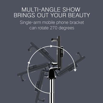 K10 Bluetooth 4.0 Mobile Phone Adjustable Bluetooth Selfie Stick Self-timer Pole Tripod