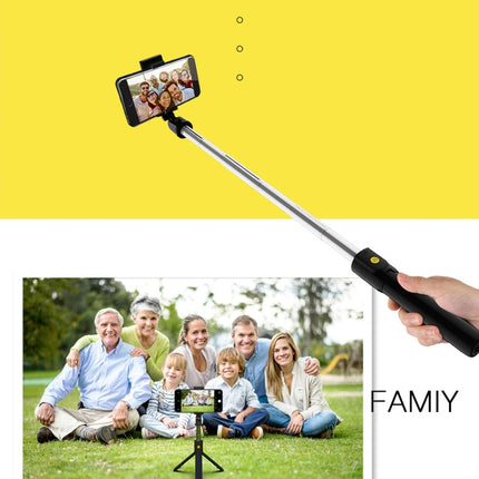 K10 Bluetooth 4.0 Mobile Phone Adjustable Bluetooth Selfie Stick Self-timer Pole Tripod
