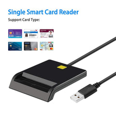 ROCKETEK SCR1 CAC ID SIM Chip Smart Card Reader, SCR1