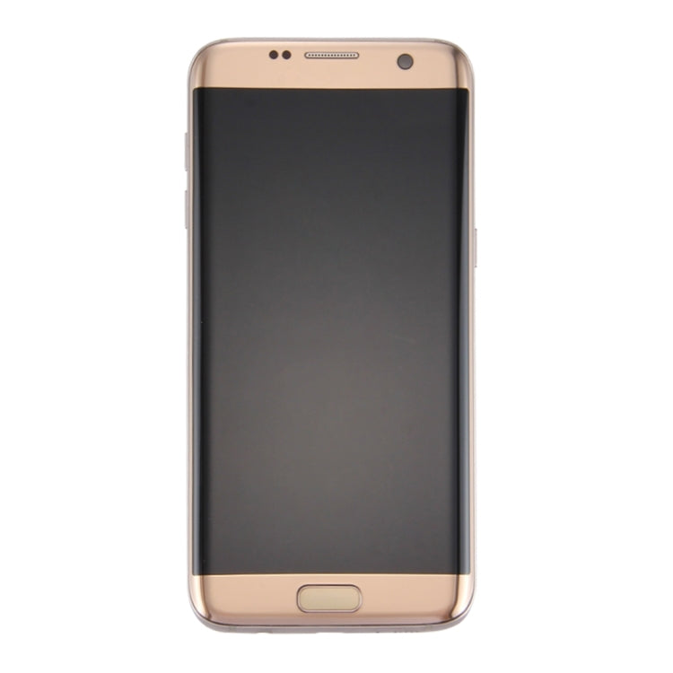 For Galaxy S7 Edge / G935A Original LCD Screen and Digitizer Full Assembly with Frame & Charging Port Board & Volume Button & Power Button