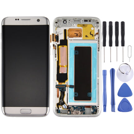 For Galaxy S7 Edge / G935A Original LCD Screen and Digitizer Full Assembly with Frame & Charging Port Board & Volume Button & Power Button, For Samsung Galaxy S7 Edge / G935A, For Galaxy S7 Edge / G935A (Frame), For Galaxy S7 Edge /G935A