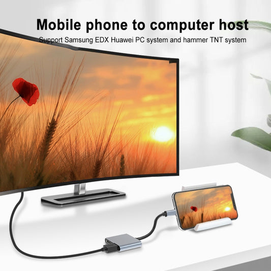 2 in 1 Multifunction USB-C / Type-C to Dual HDMI HUB Docking Station