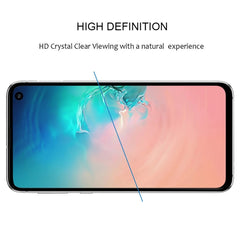 9H 2.5D Premium Curved Screen Crystal Tempered Glass Film for Galaxy S10 E, For Galaxy S10 E