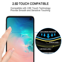 9H 2.5D Premium Curved Screen Crystal Tempered Glass Film for Galaxy S10 E, For Galaxy S10 E