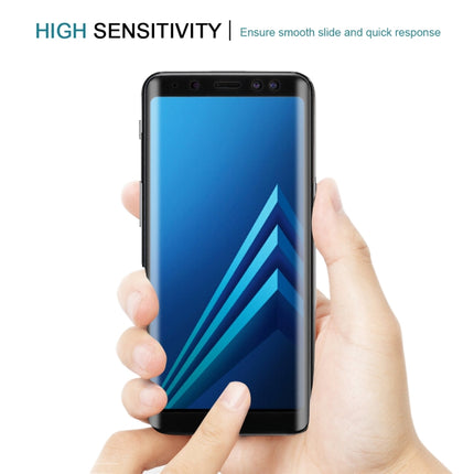 For Galaxy A8 (2018) 3D Curved Edge 9H Hardness Tempered Glass Screen Protector, For Galaxy A8 (2018)(1 PC)