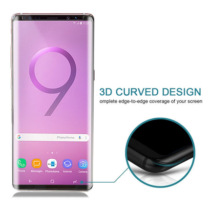 Case Friendly  Edge Glue Tempered Glass Film for Galaxy Note 9