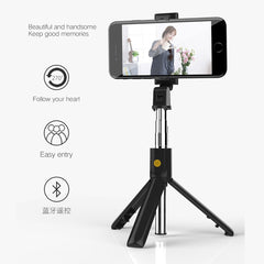 K07 Bluetooth 4.0 Mobile Phone Adjustable Bluetooth Selfie Stick Self-timer Pole Tripod