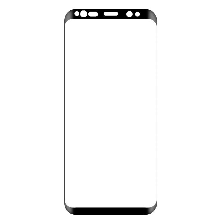 For Galaxy S8+ / G955 0.26mm 9H Surface Hardness 3D Curved Silk-screen Full Screen Tempered Glass Screen Protector with Fully Adhesive