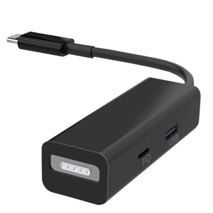 Adaptador convertidor 3 en 1 MagSafe 1/2 + puerto PD + USB a USB-C/Tipo-C