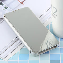 PU Electroplating Mirror Horizontal Flip Leather Case for Galaxy S10, with Holder, For Galaxy S10