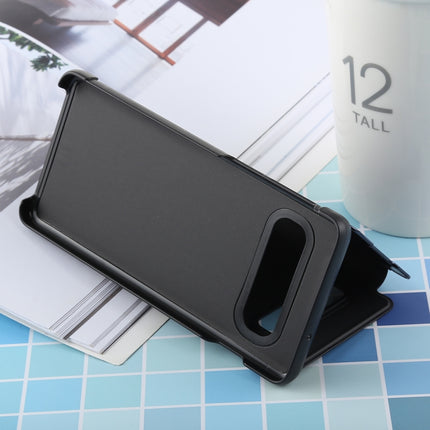 PU Electroplating Mirror Horizontal Flip Leather Case for Galaxy S10 Plus, with Holder, For Galaxy S10 Plus