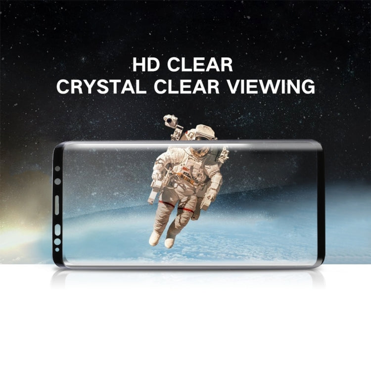 25 PCS For Galaxy S9 0.33mm 9H Surface Hardness 3D Curved Edge Anti-scratch Full Screen HD Fully Adhesive Glass Screen Protector