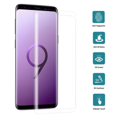 25 PCS 9H 3D Full Screen Tempered Glass Film for Galaxy S9 Plus