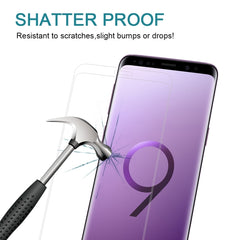 25 PCS 9H 3D Full Screen Tempered Glass Film for Galaxy S9 Plus