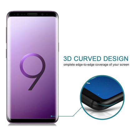 25 PCS 9H 3D Full Screen Tempered Glass Film for Galaxy S9 Plus