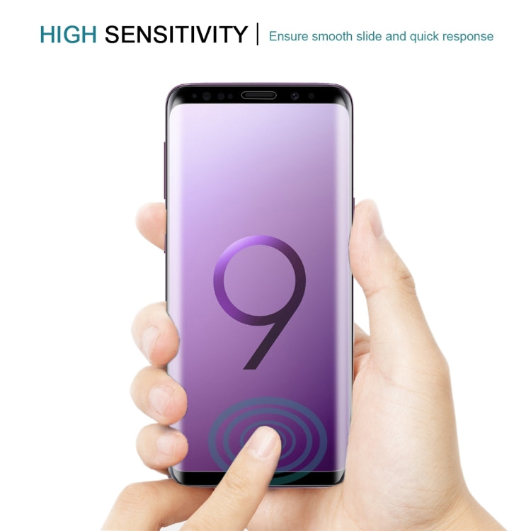 25 PCS 9H 3D Full Screen Tempered Glass Film for Galaxy S9 Plus