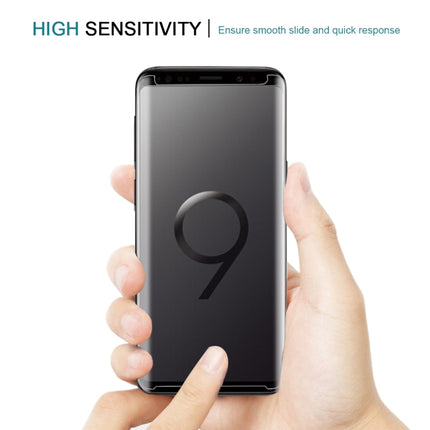 25 PCS For Galaxy S9 Plus Case Friendly Screen Curved Tempered Glass Film