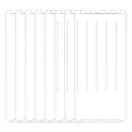 25 PCS For Galaxy S9 Plus Case Friendly Screen Curved Tempered Glass Film