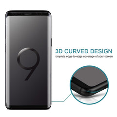 25 PCS For Galaxy S9 9H Surface Hardness 3D Curved Edge Anti-scratch Full Screen HD Tempered Glass Screen Protector