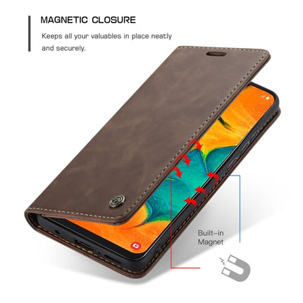 CaseMe-013 Multifunctional Retro Frosted Horizontal Flip Leather Case for Galaxy A40, with Card Slot & Holder & Wallet, For Galaxy A40