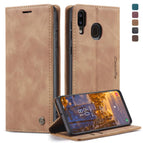 For Galaxy A40 / Brown