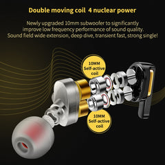QKZ CK3 HIFI In-ear Four-unit Music Headphones