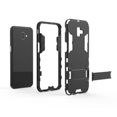Shockproof PC + TPU Case for Galaxy J6+, with Holder