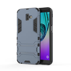 Shockproof PC + TPU Case for Galaxy J6+, with Holder