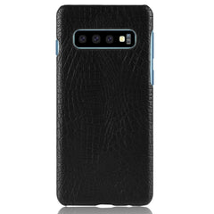 Shockproof Crocodile Texture PC + PU Case for Galaxy S10