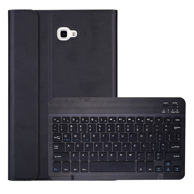 DY580 For Galaxy Tab A 10.1 T580 / T585 Detachable Plastic Bluetooth Keyboard Leather Tablet Case with Holder