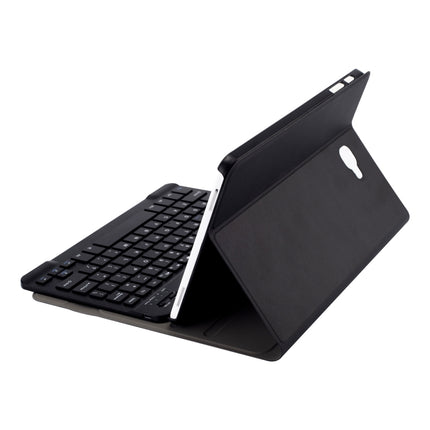 DY580 For Galaxy Tab A 10.1 T580 / T585 Detachable Plastic Bluetooth Keyboard Leather Tablet Case with Holder
