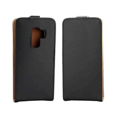 For Galaxy S9+ Vertical Flip Leather Protective Back Cover Case with Card Slot