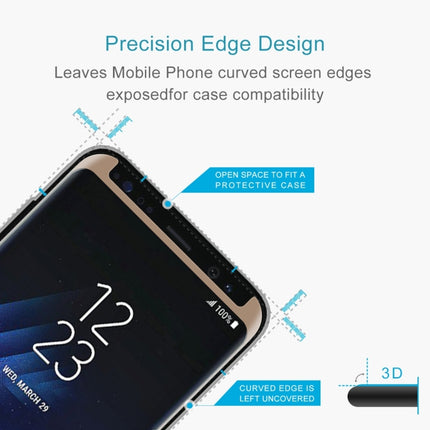 For Galaxy S8+ / G955 0.26mm 9H Surface Hardness 3D Explosion-proof Non-full Screen Curved Case Friendly Tempered Glass Film, For S8+ / G955, Galaxy S8+, For Galaxy S8+ / G955, For Galaxy S8+ / G955 Black Frame