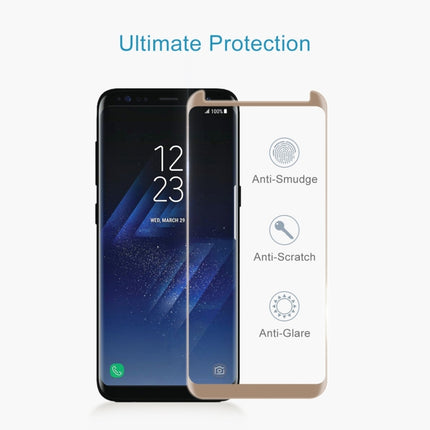For Galaxy S8+ / G955 0.26mm 9H Surface Hardness 3D Explosion-proof Non-full Screen Curved Case Friendly Tempered Glass Film, For S8+ / G955, Galaxy S8+, For Galaxy S8+ / G955, For Galaxy S8+ / G955 Black Frame