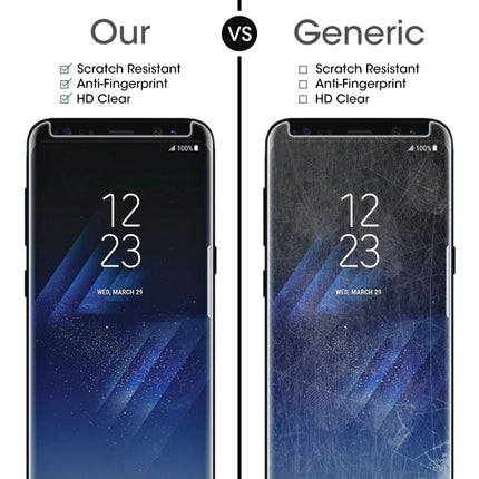 For Galaxy S8+ / G955 0.26mm 9H Surface Hardness 3D Explosion-proof Non-full Screen Curved Case Friendly Tempered Glass Film, Galaxy S8+, For Galaxy S8+ / G955, For Galaxy S8+ / G955 Black Frame, For S8+ / G955