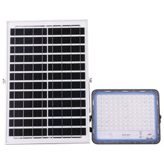300W SMD 2835 216 LEDs Solar Powered Timing LED Flood Light with Remote Control, 300W