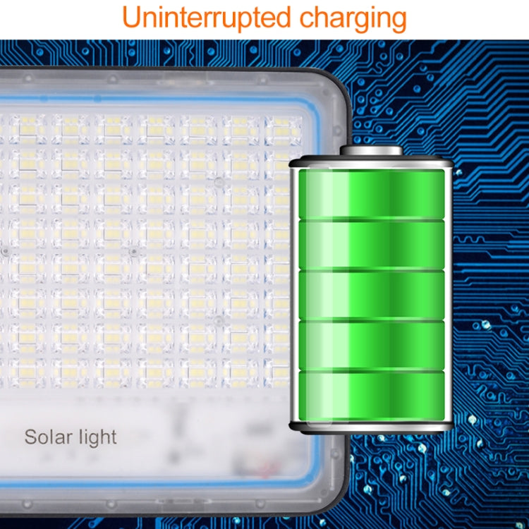 400W SMD 2835 365 LEDs Solar Powered Timing LED Flood Light with Remote Control, 400W
