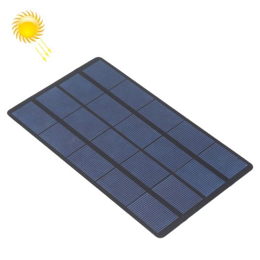 Módulo de panel solar de batería de energía solar de 5 V, 3 W, 600 mAh, tamaño: 110 x 190 mm, 5 V, 3 W, 600 mAh, 110 x 190 mm