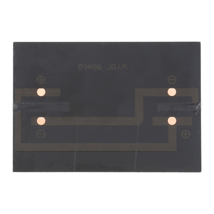5 V 1,2 W 200 mAh DIY Sonnenenergie-Batterie Solarmodul-Modulzelle, Größe: 98 x 68 mm, 5 V 1,2 W 200 mAh 98 x 68 mm