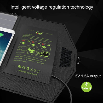 ALLPOWERS Solar Panel 10W 5V Solar Charger Portable Solar Battery Chargers Charging